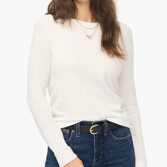 J. Crew Cotton Teddie sweater Size Large - Picture 1 of 10